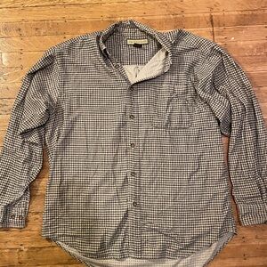 Black and White Checkered Shirt